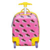 pink squirrel kids luggage