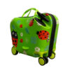 green ladybug kids ride on